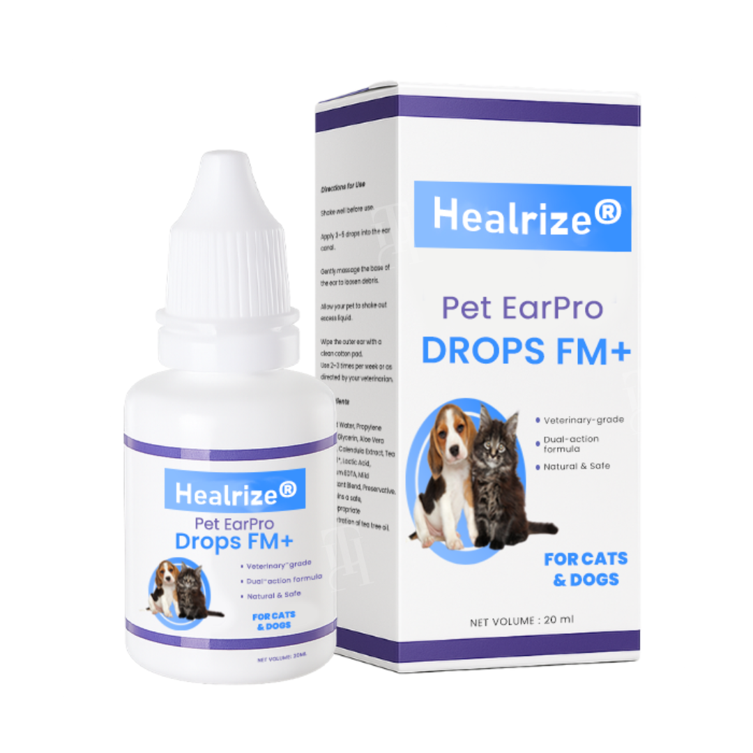 🌟 Official Store | Healrize® Pet EarPro Drops FM+ – pethappylife
