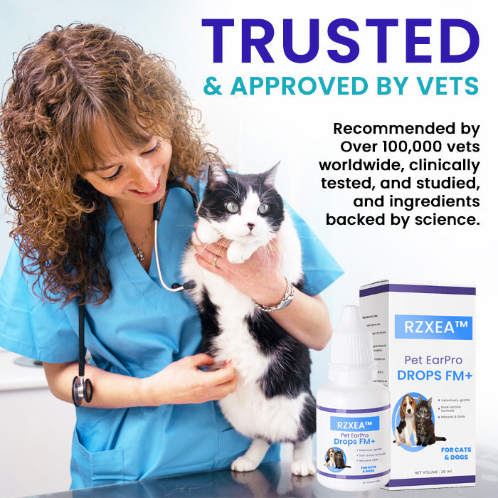 🌟 Official Store | RZXEA™ Pet EarPro Drops FM+ – pethappylife